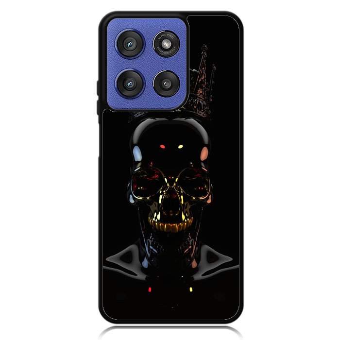 Skull Black Motorola Moto G Stylus 5G 2025 DC1674