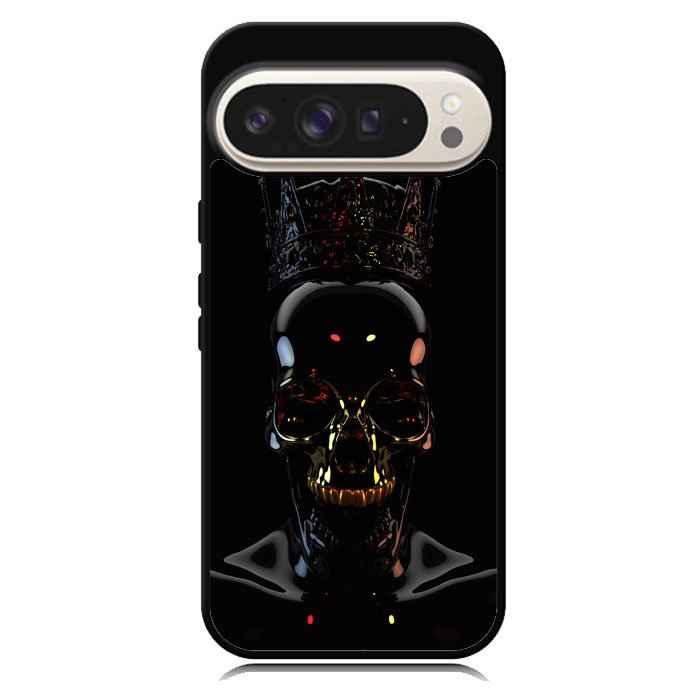 Skull Black Google Pixel 10 | Google Pixel 10 Pro Case DC1674