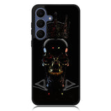 Skull Black Samsung Galaxy S25 Case DC1674