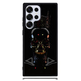 Skull Black Samsung Galaxy S24 Ultra Case DC1674