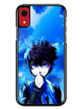 blue lock iPhone XR Case