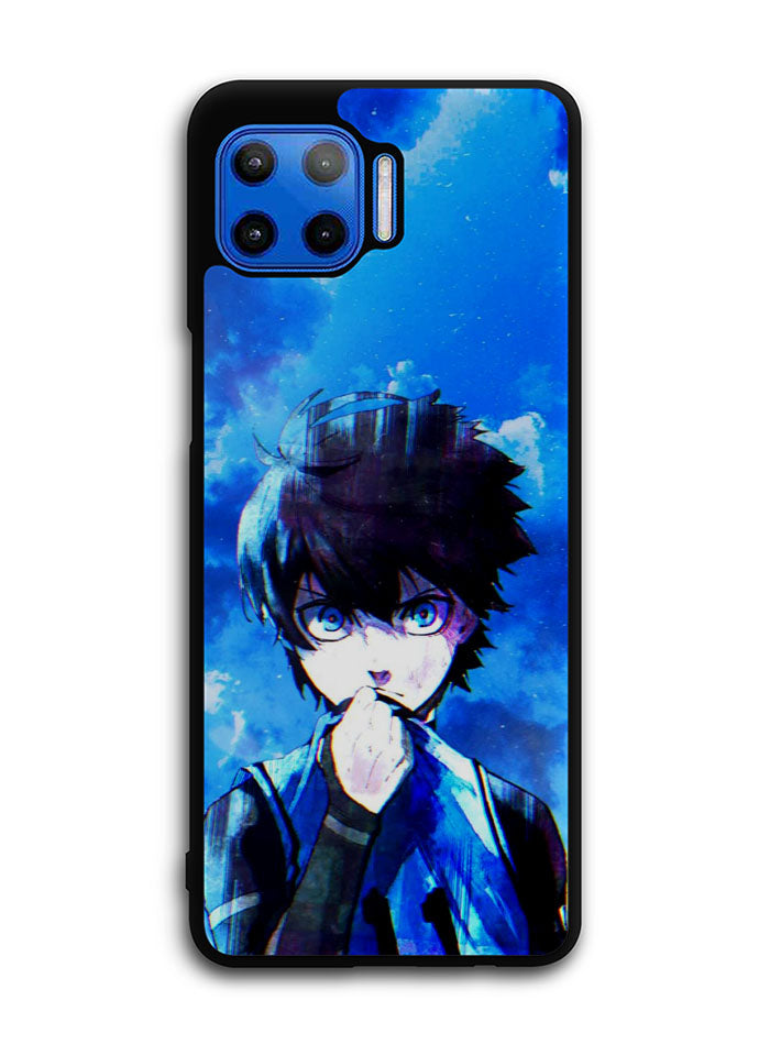 blue lock Motorola Moto One 5G Case , Moto One 5G UW Case , Moto G 5G Plus Case