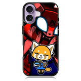 Aggretsuko Cartoon iPhone 16 Plus Case DC0026