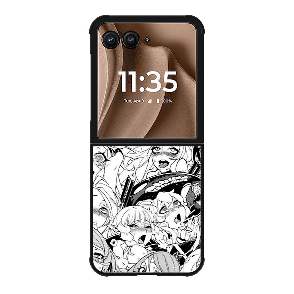 Ahegao Faces Motorola Moto RAZR Plus 2025 Case