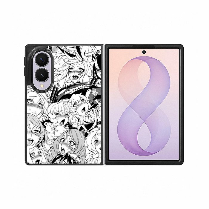 Ahegao Faces Samsung Galaxy Z Fold 8 Case DC0030