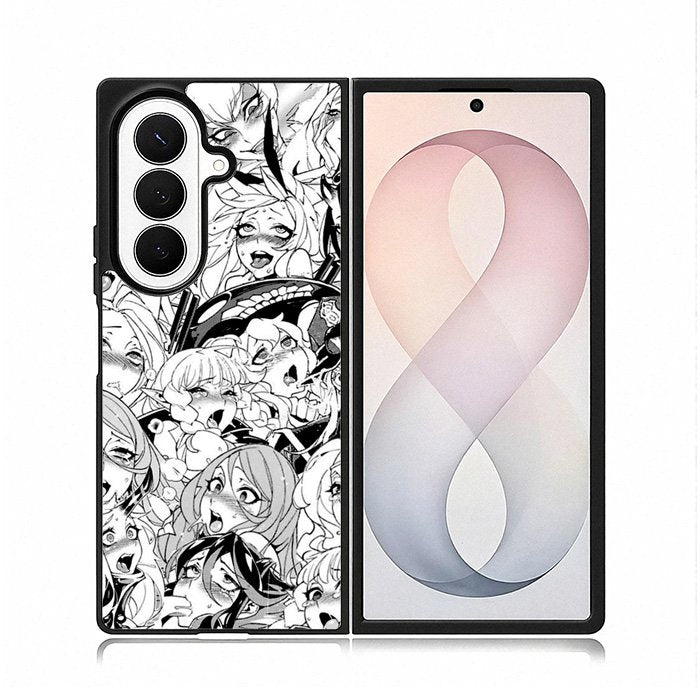 Ahegao Faces Samsung Galaxy Z Fold 8 Ultra Case DC0030
