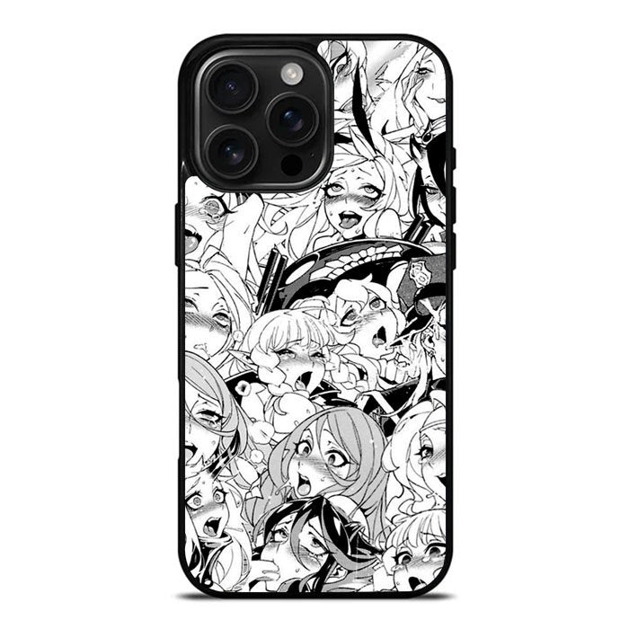 Ahegao Faces iPhone 16 Pro Case DC0030