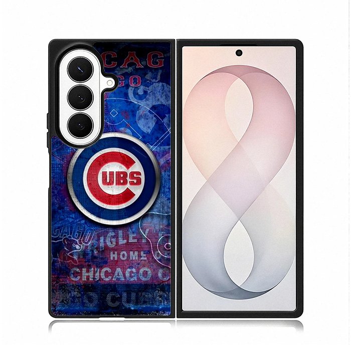 Chicago Cubs Logo Samsung Galaxy Z Fold 8 Ultra Case DC0337