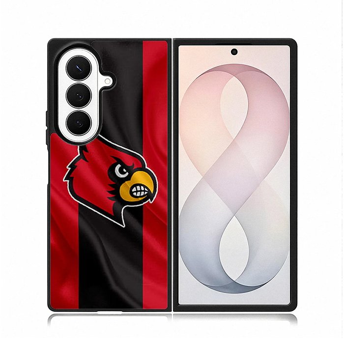 Louisville Cardinals Team Samsung Galaxy Z Fold 8 Ultra Case DC1071