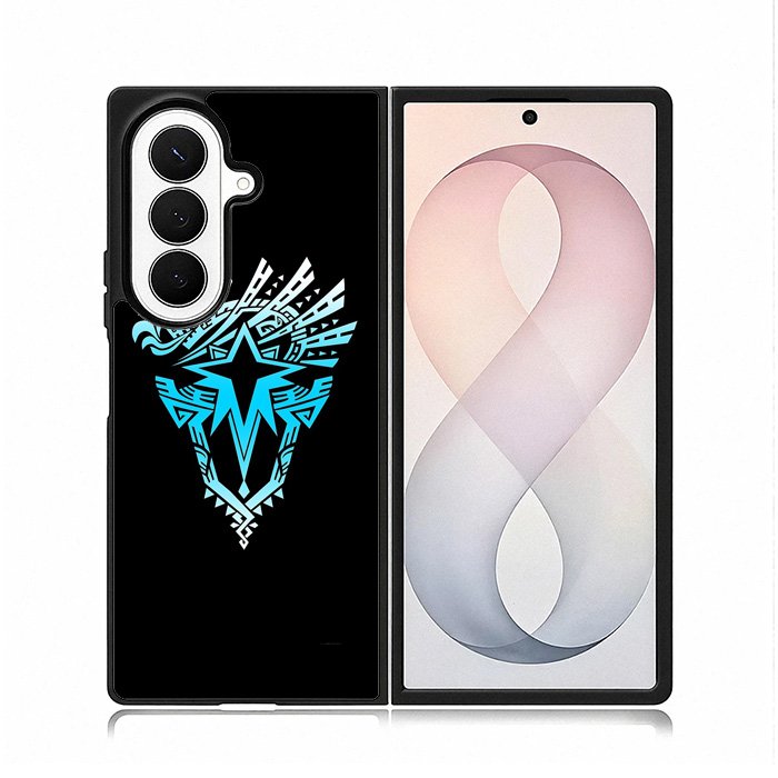 Monster Hunter World Logo Samsung Galaxy Z Fold 8 Ultra Case DC1202