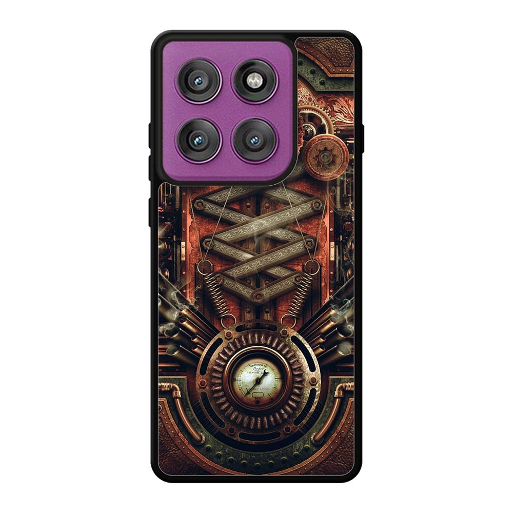 steampunk Motorola Moto Edge 60 Pro Case