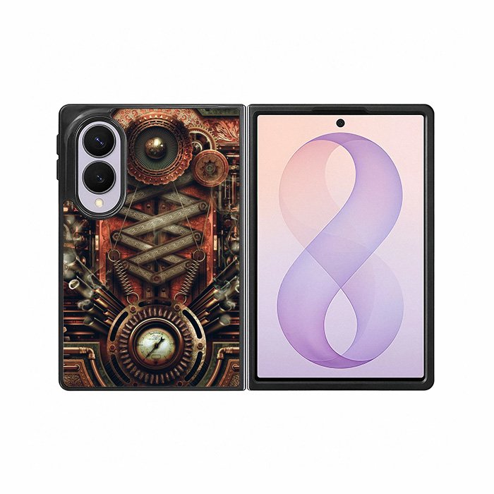steampunk Samsung Galaxy Z Fold 8 Case