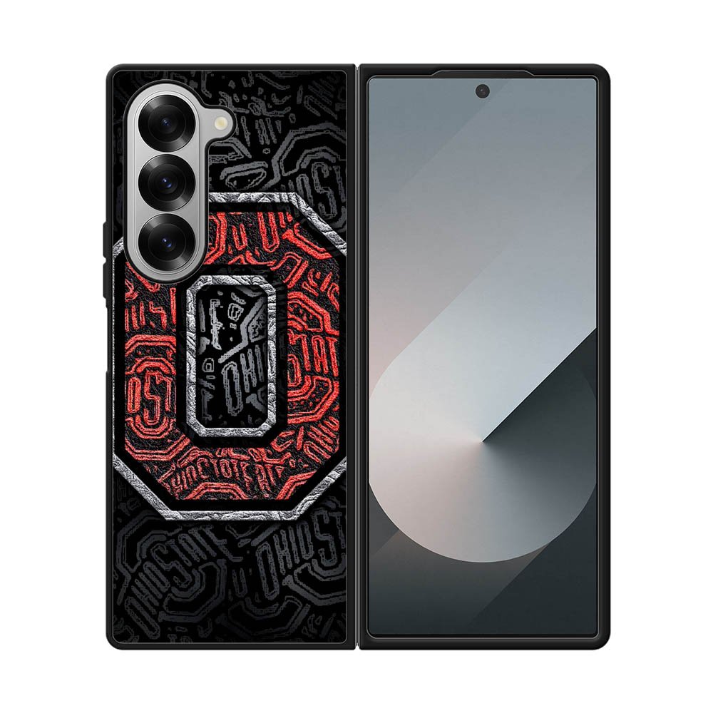 ohio state logo 3rd Samsung Galaxy Z Fold 7 5G Case