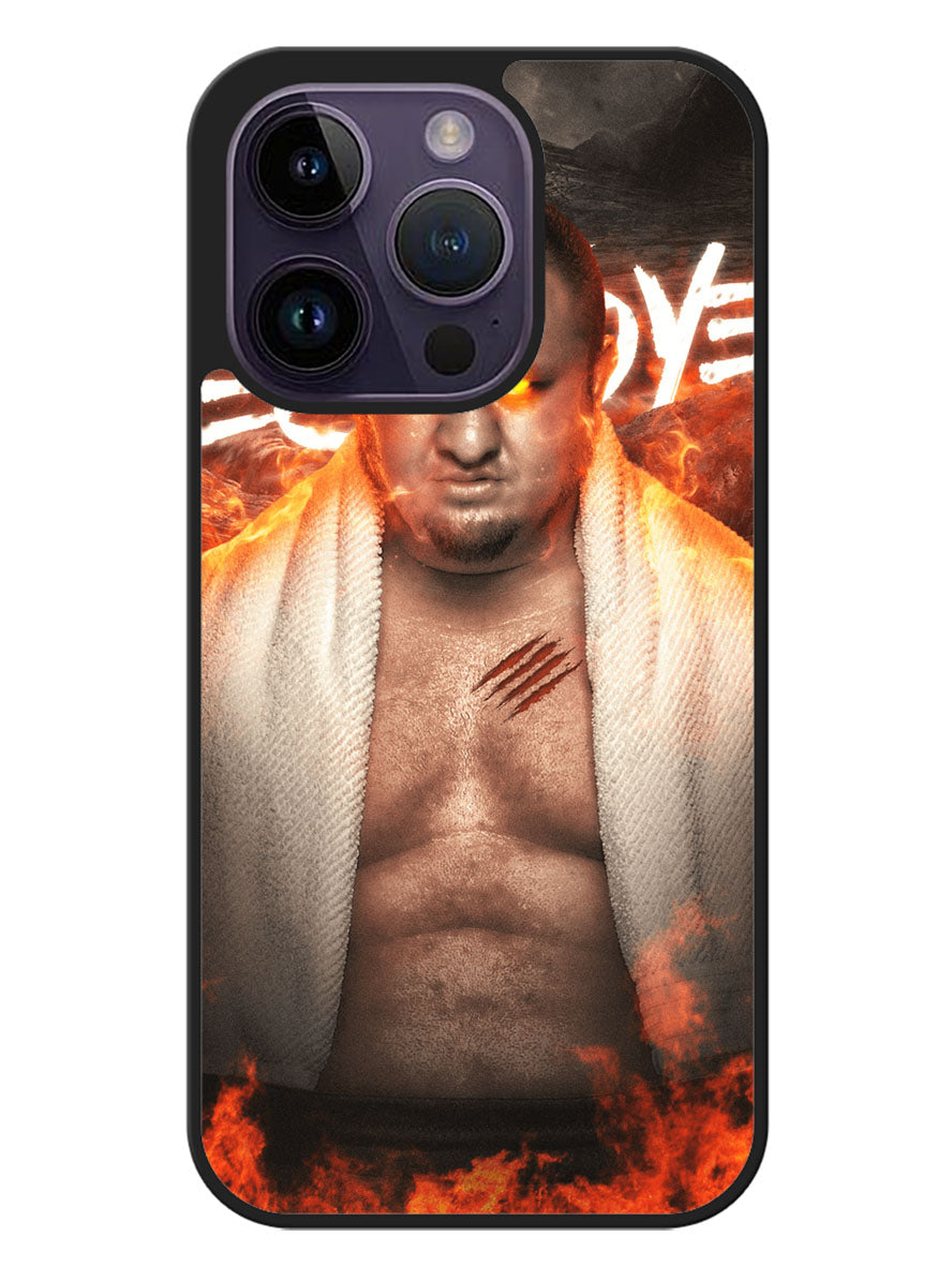 wwe samoa joe iPhone 14 Pro Max Case BLN9119