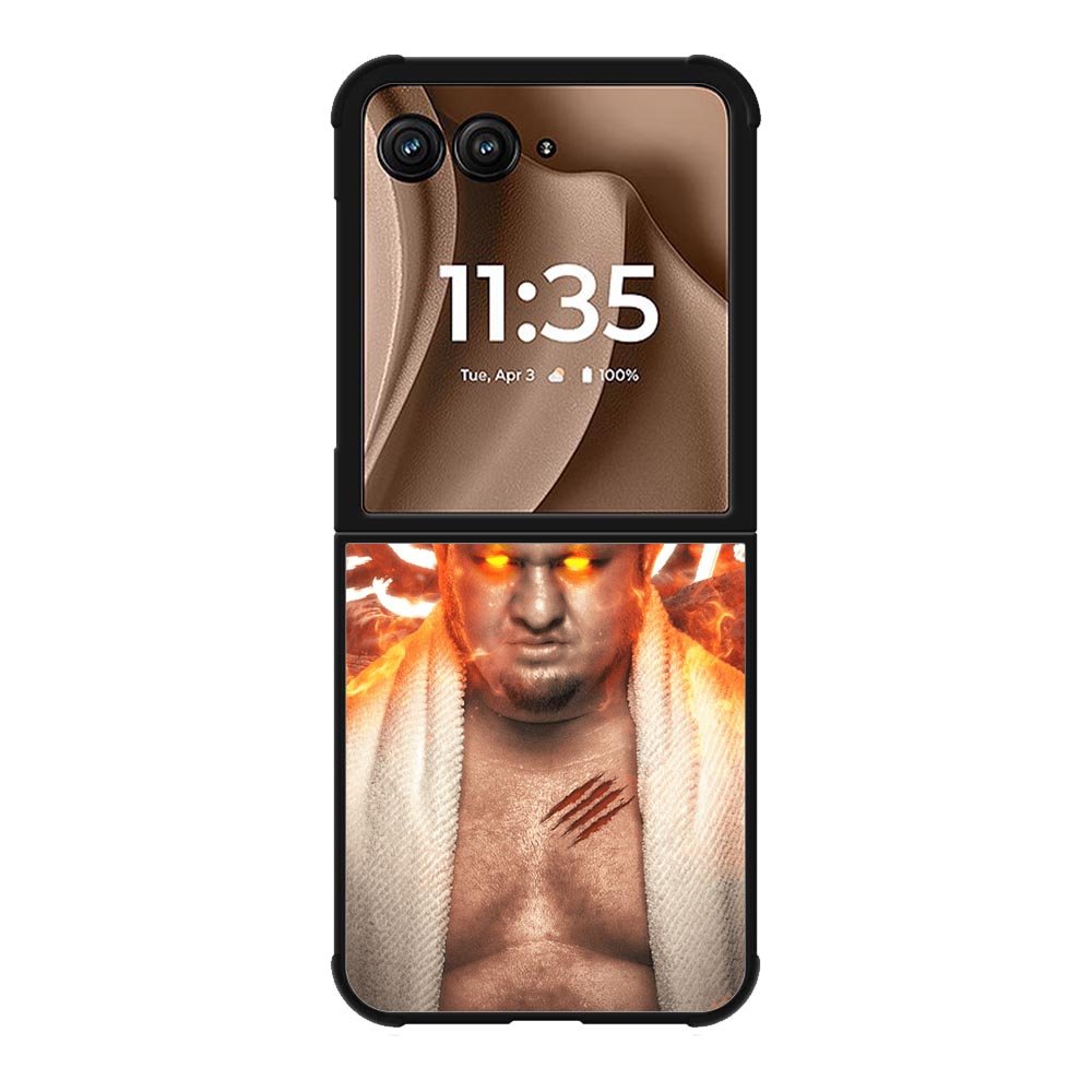 wwe samoa joe Motorola Moto RAZR Plus 2025 Case