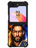 wwe Roman Reigns 2nd Samsung Galaxy Z Flip 5 5G 2023 Case