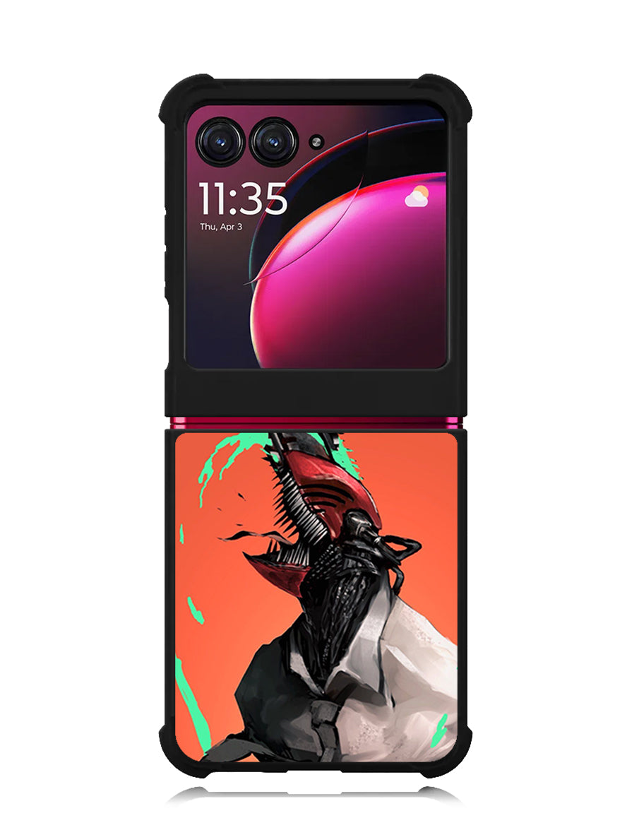 Chainsaw Man 2nd Motorola Moto Razr Plus 2023 , Moto Razr+ 2023 Case