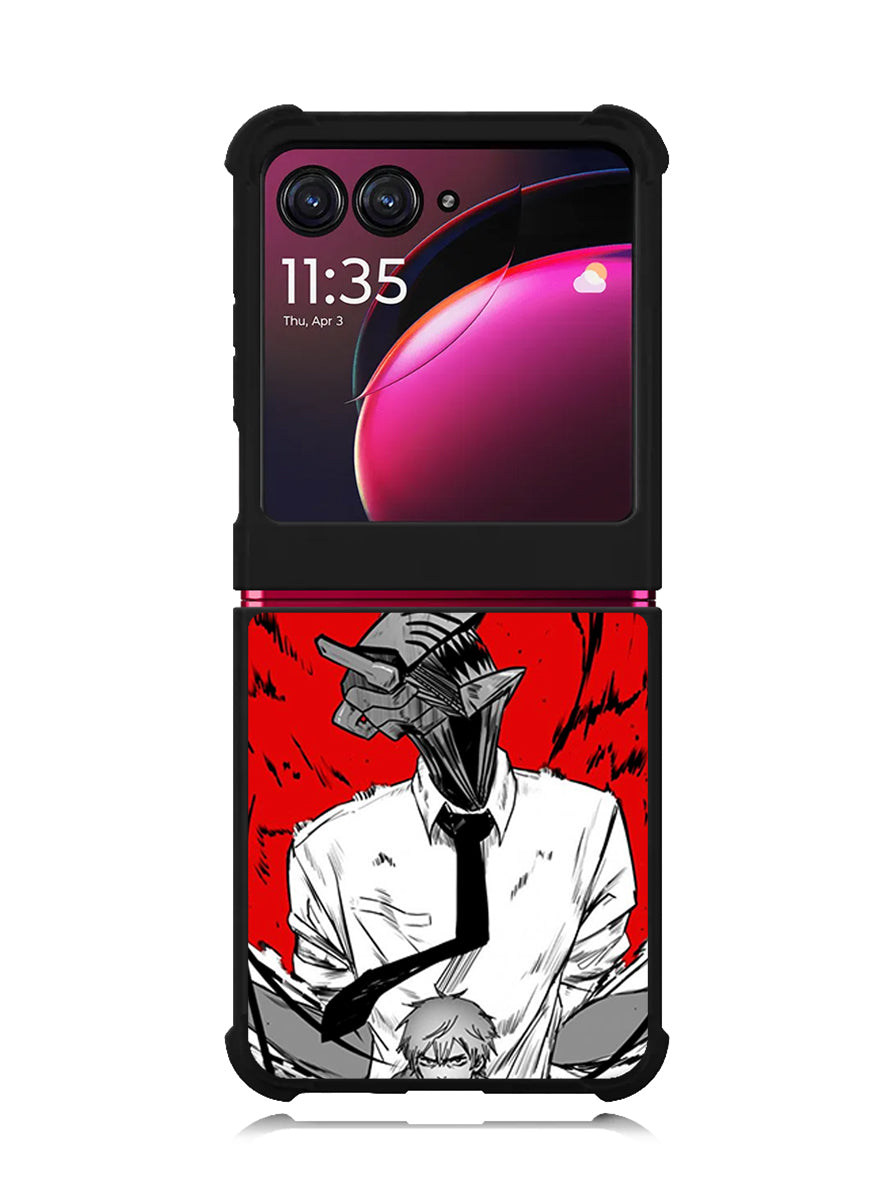 Chainsaw Man 1st Motorola Moto Razr Plus 2023 , Moto Razr+ 2023 Case