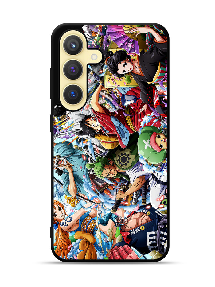 One Piece Wano Arc Samsung Galaxy S24 Plus 5G , Samsung Galaxy S24+ 5G Case
