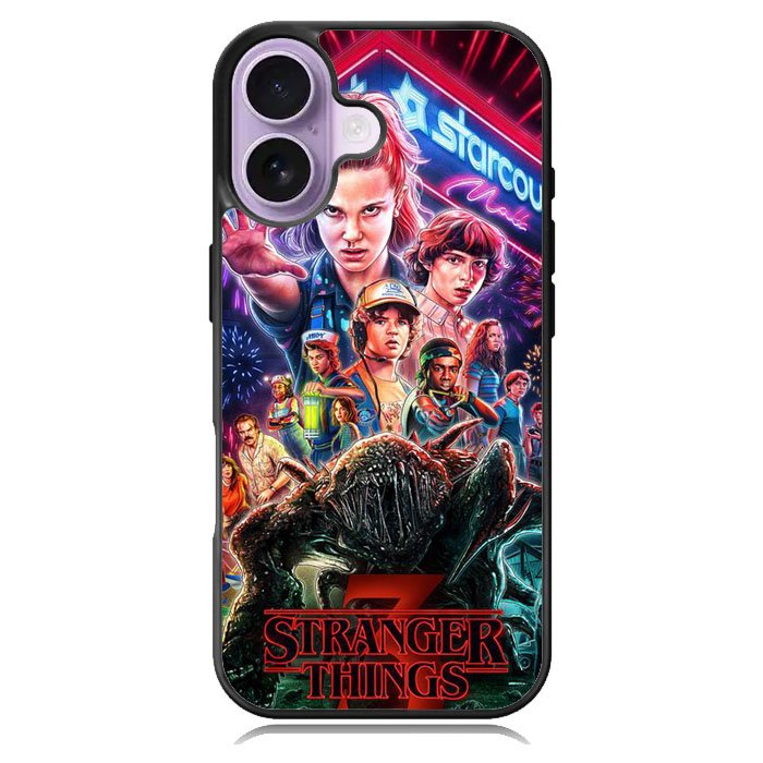 Stranger Things 3 iPhone 16 Plus Case DC1783
