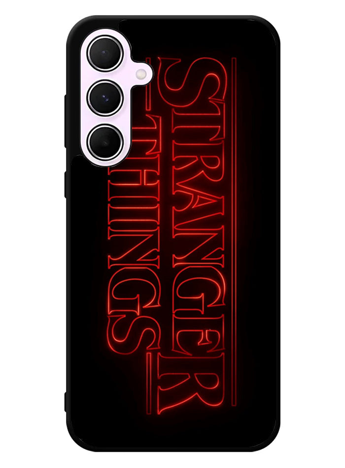 Stranger Things Logo Samsung Galaxy A35 5G Case