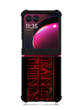 Stranger Things Logo Motorola Moto Razr Plus 2023 , Moto Razr+ 2023 Case