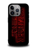 Stranger Things Logo iPhone 15 Pro Case