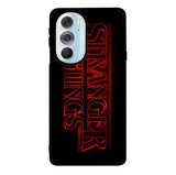 Stranger Things Logo Motorola Moto Edge 2022 Case