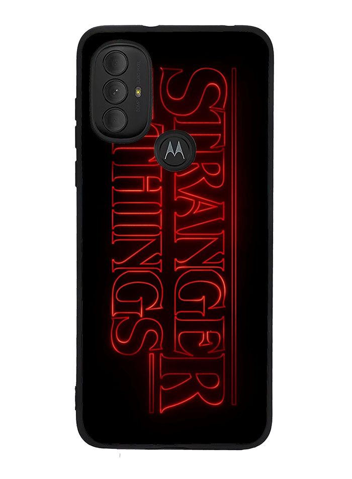 Stranger Things Logo Motorola Moto G Pure 2021 , Moto G Power 2022 Case