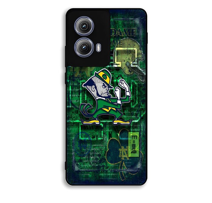 notre dame fighting irish 3rd Motorola Moto Edge 2024 Case DC0273