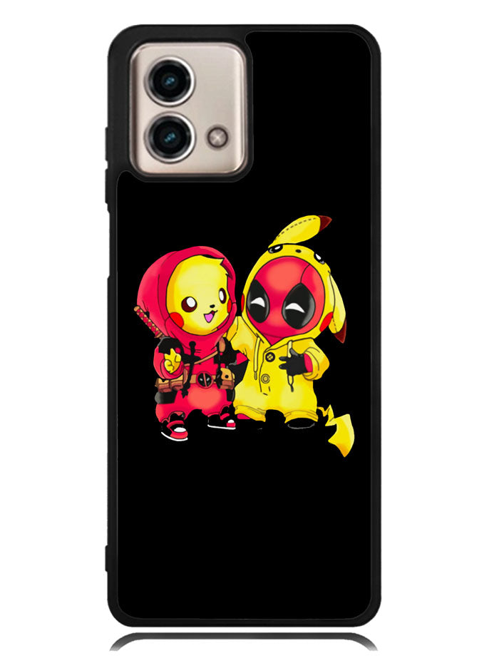 Pikachu Pokemon And Deadpool Motorola Moto G Stylus 5G 2023 Case