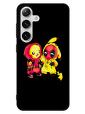 Pikachu Pokemon And Deadpool Samsung Galaxy S24 5G Case
