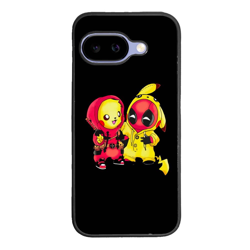 Pikachu Pokemon And Deadpool Google Pixel 10A Case DC1431