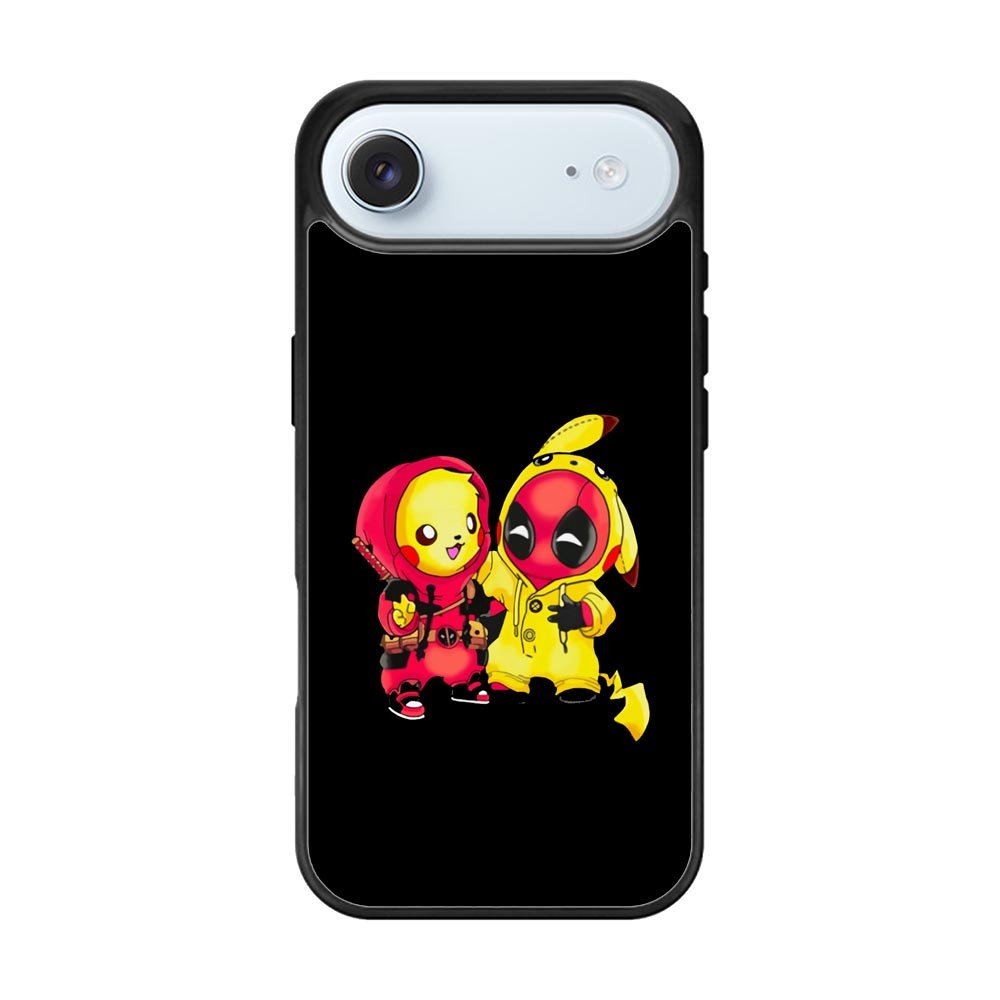 Pikachu Pokemon And Deadpool iPhone Air Case