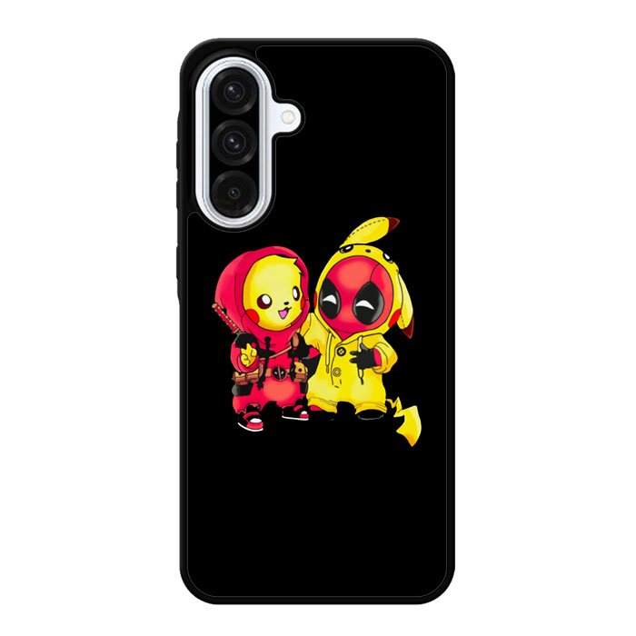 Pikachu Pokemon And Deadpool Samsung Galaxy A26 Case DC1431