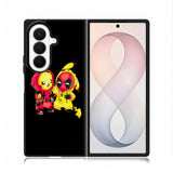 Pikachu Pokemon And Deadpool Samsung Galaxy Z Fold 8 Ultra Case DC1431