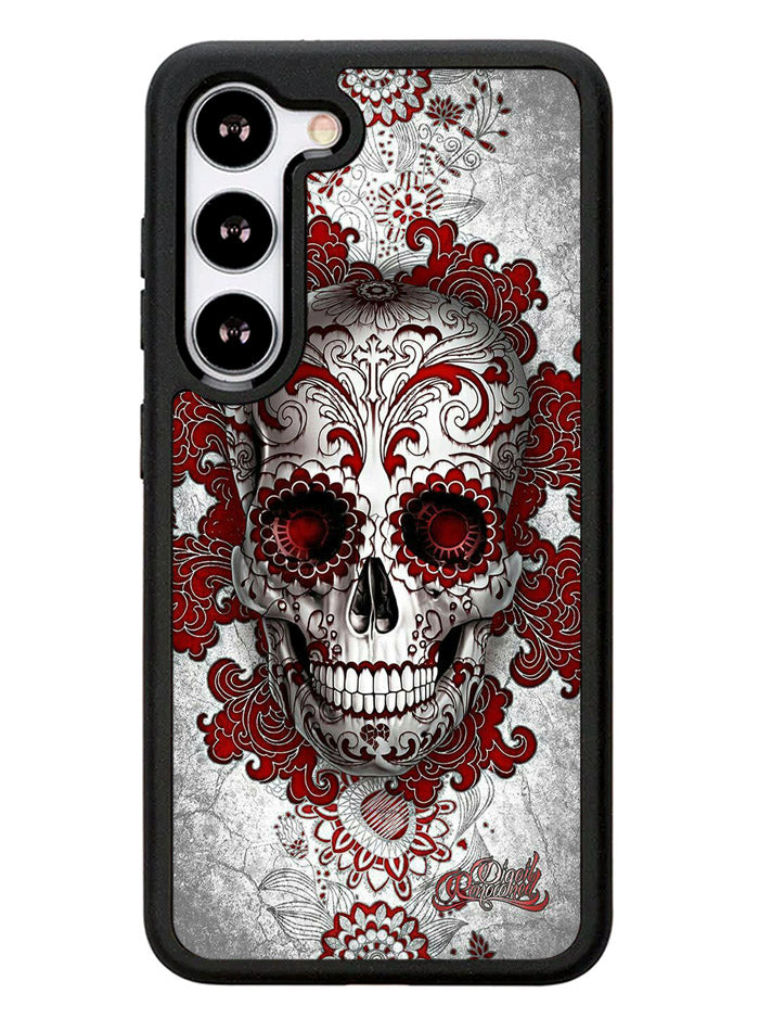 sugar skull tattoo Samsung Galaxy S23 Plus 5G / Samsung Galaxy S23+ 5G Case