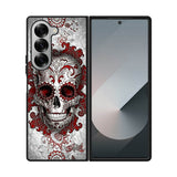 sugar skull tattoo Samsung Galaxy Z Fold 7 5G Case