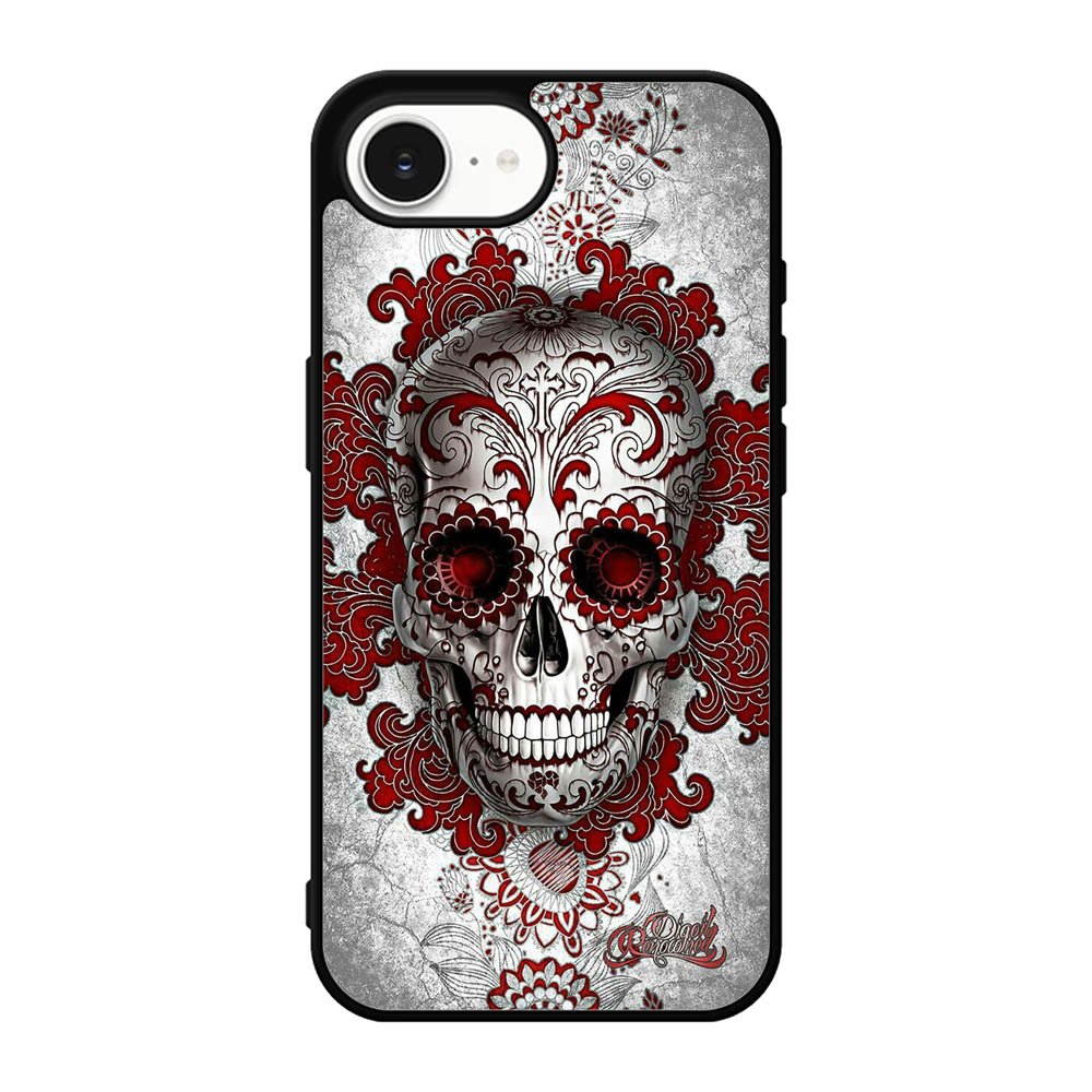 sugar skull tattoo iPhone 17e Case