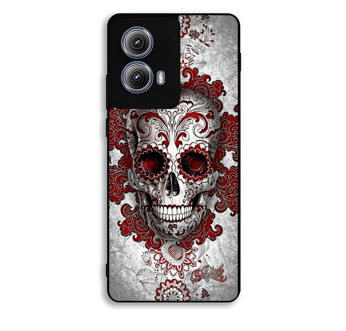 sugar skull tattoo Motorola Moto Edge 2024 Case DC3459