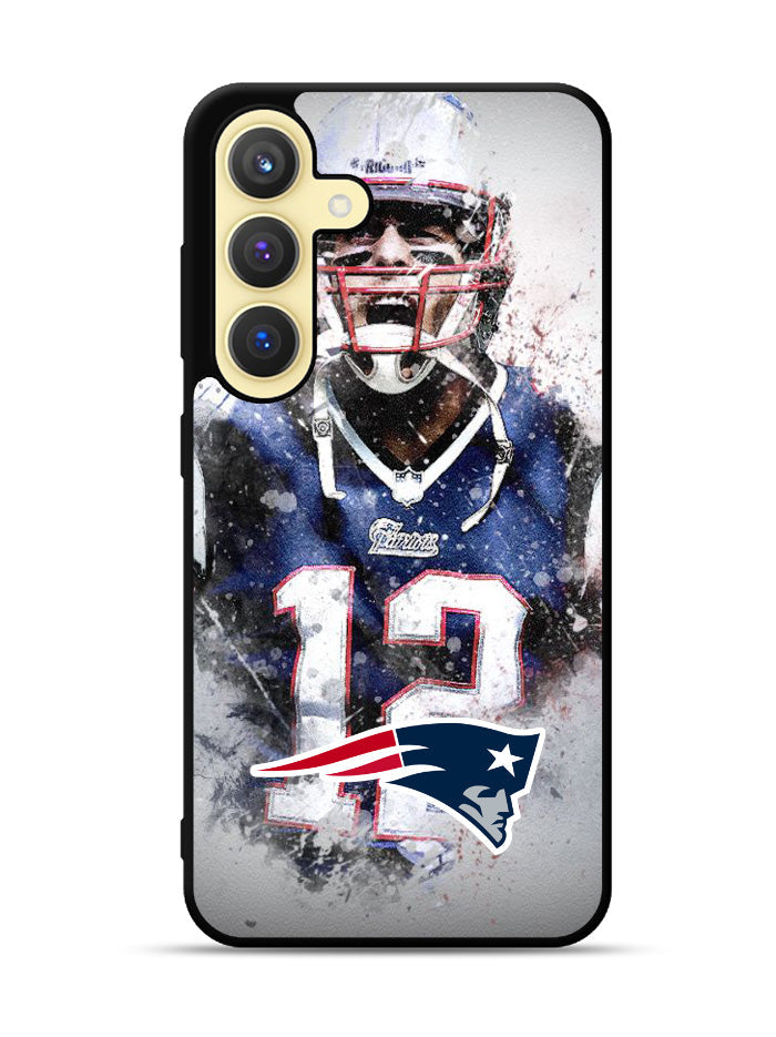 Tom Brady New England Patriots Samsung Galaxy S24 Plus 5G , Samsung Galaxy S24+ 5G Case