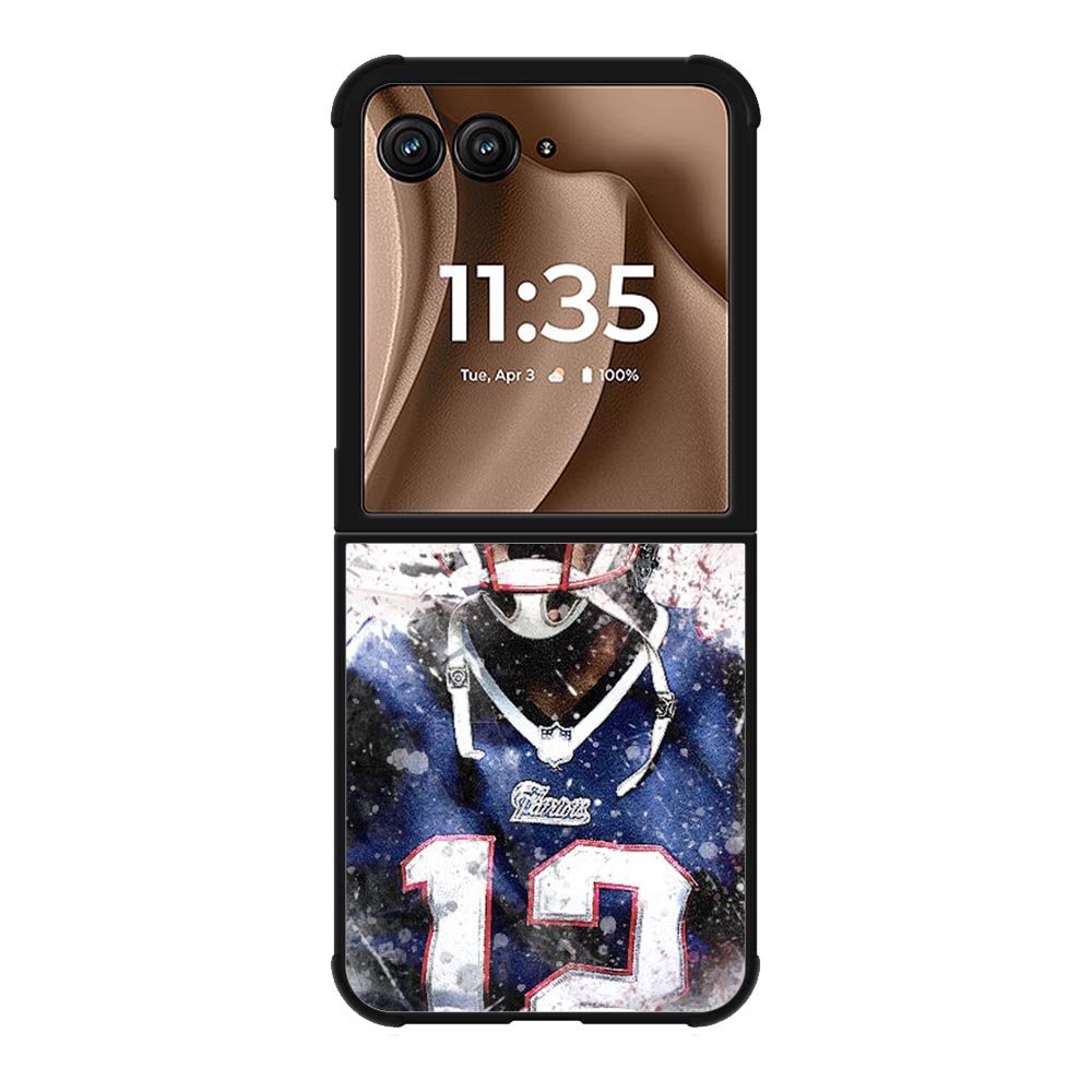 Tom Brady New England Patriots Motorola Moto RAZR Plus 2025 Case
