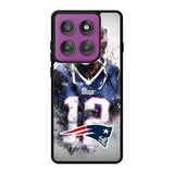 Tom Brady New England Patriots Motorola Moto Edge 60 Pro Case