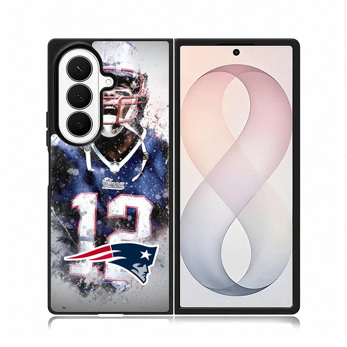 Tom Brady New England Patriots Samsung Galaxy Z Fold 8 Ultra Case