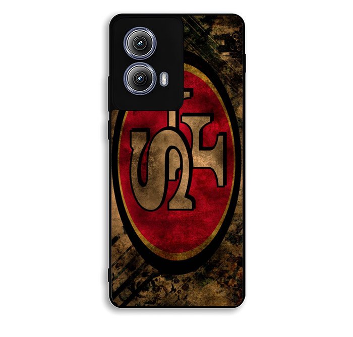 49ers Logo 2nd Motorola Moto Edge 2024 Case DC6925