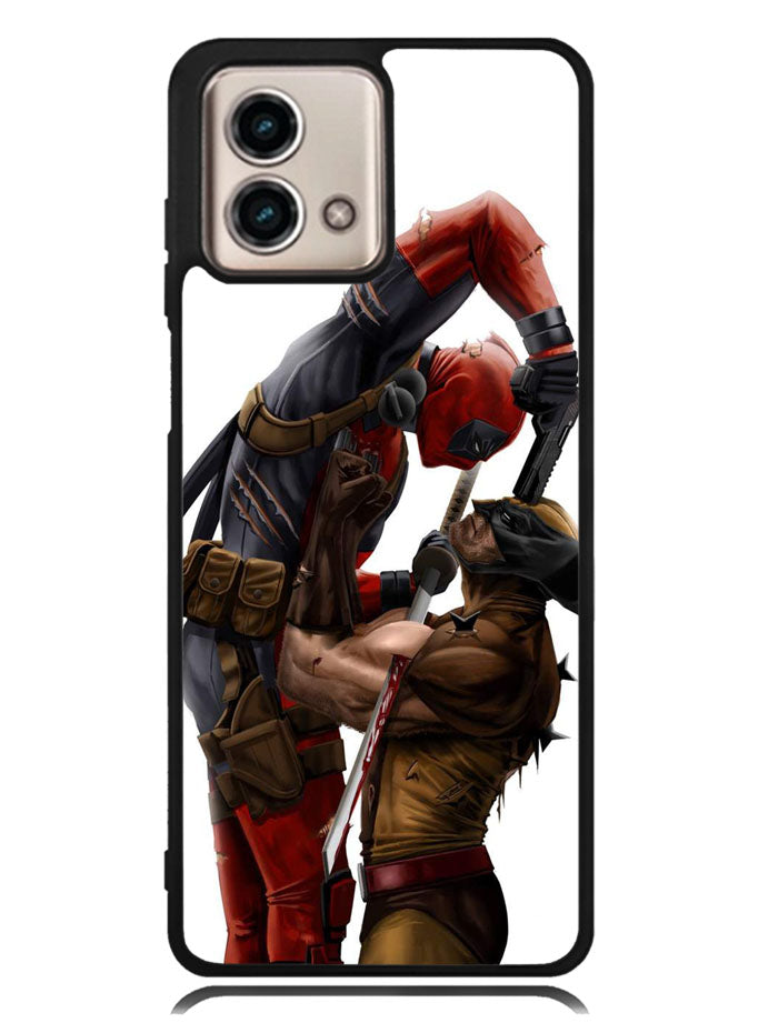 Deadpool VS Wolverine Motorola Moto G Stylus 5G 2023 Case