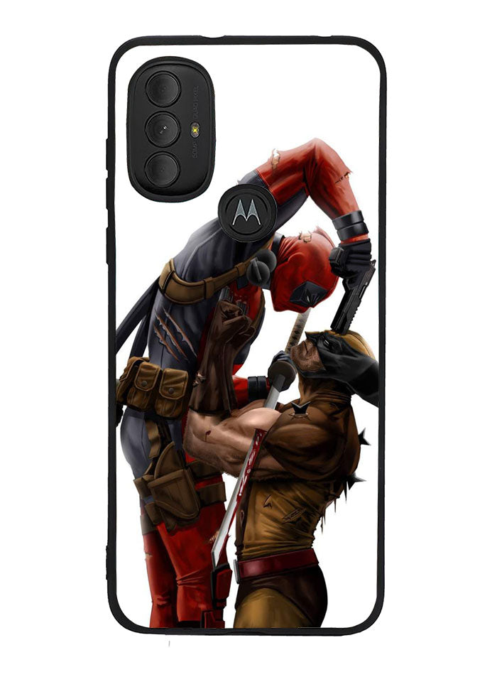 Deadpool VS Wolverine Motorola Moto G Pure 2021 , Moto G Power 2022 Case