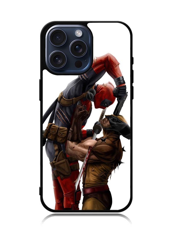 Deadpool VS Wolverine iPhone 15 Pro Max Case