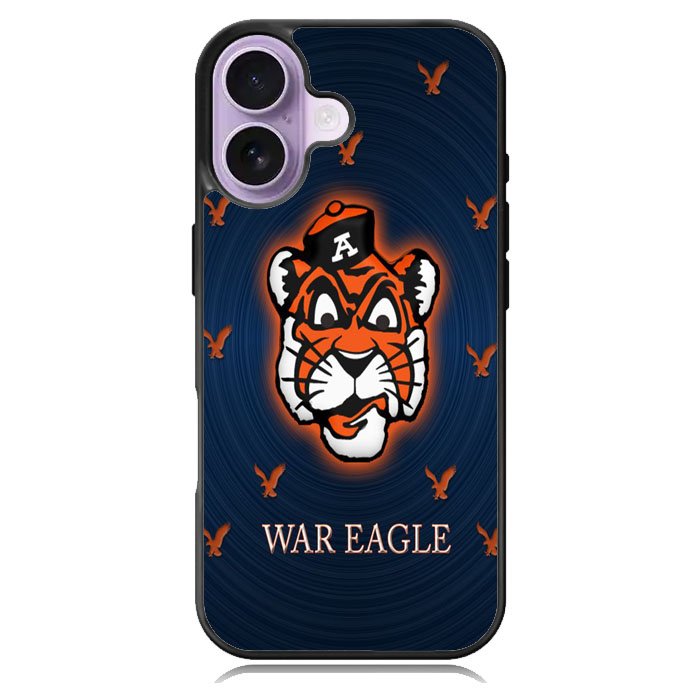 Auburn Tigers Logo iPhone 16 Case DC0117