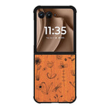 Botanical Plants Wood Motorola Moto RAZR Plus 2025 Case